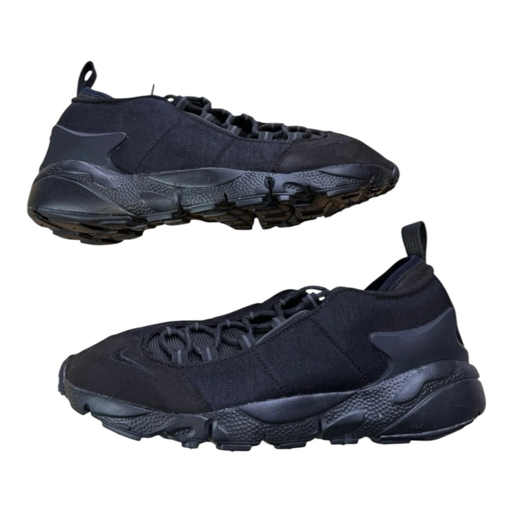 NIKE AIR FOOTSCAPE NM CDG COMMES DES GARCONS BLACK-WHITE SZ 8.5 [BV0075 001]